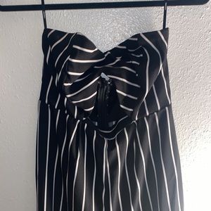 Forever21 strapless pant suit